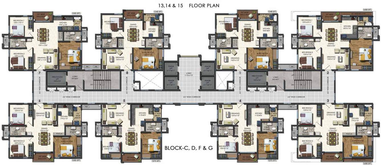 Images for Cluster Plan of Aparna Sarovar Zenith