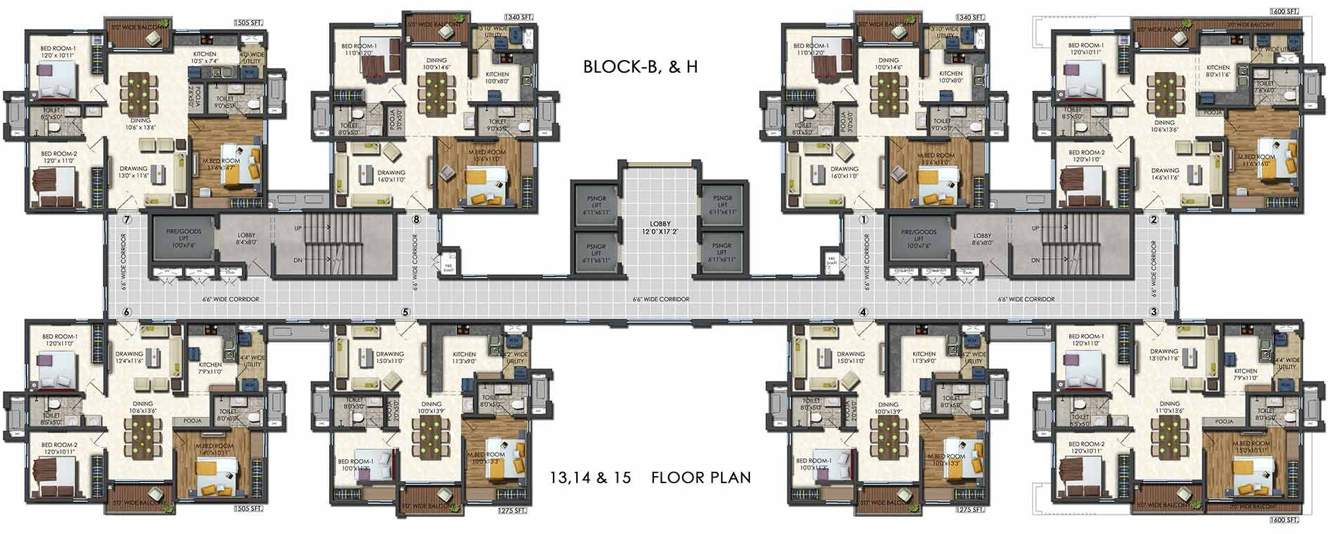 Images for Cluster Plan of Aparna Sarovar Zenith
