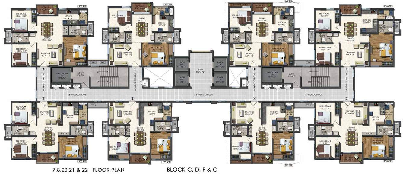 Images for Cluster Plan of Aparna Sarovar Zenith