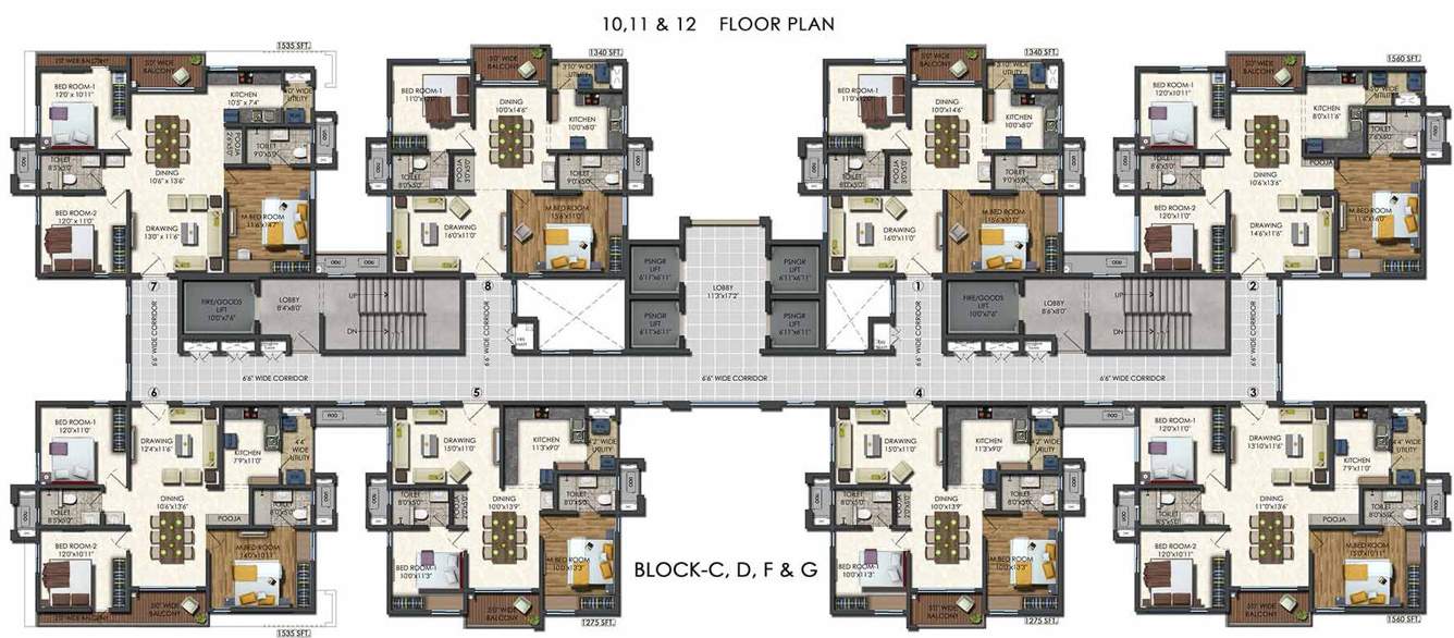 Images for Cluster Plan of Aparna Sarovar Zenith