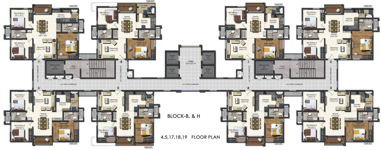 Images for Cluster Plan of Aparna Sarovar Zenith