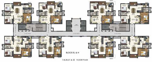Images for Cluster Plan of Aparna Sarovar Zenith