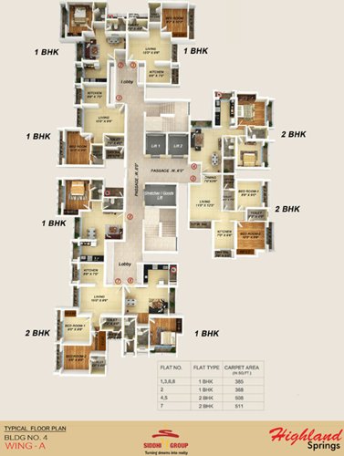Images for Cluster Plan of Siddhi Highland Springs Images for Cluster Plan of Siddhi Highland Springs