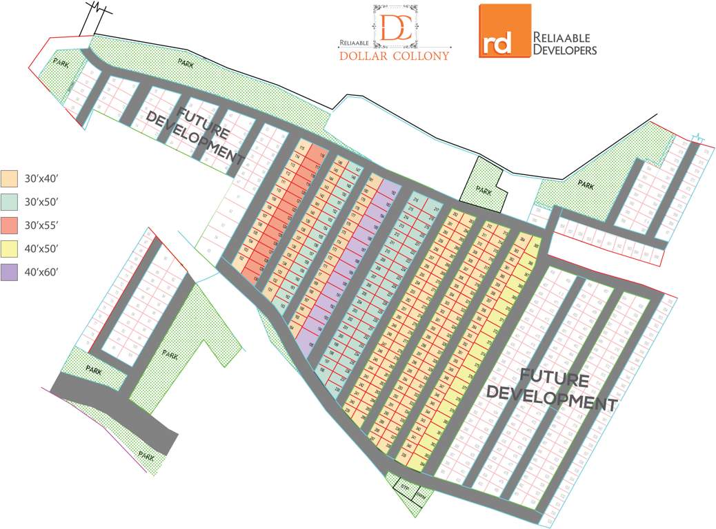  dollar colony Images for Master Plan of Reliaable Dollar Colony