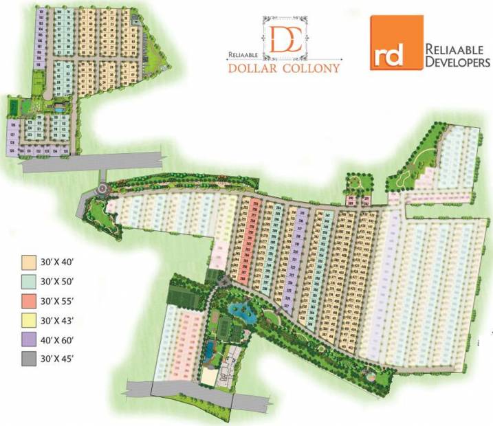 Images for Master Plan of Reliaable Dollar Colony