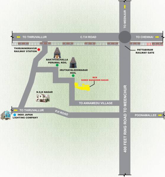 Images for Location Plan of MCB Shree Mahaveer Nagar