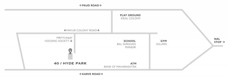 Images for Location Plan of Viraj 40 Hyde Park