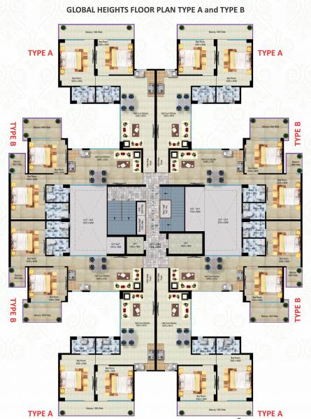 Images for Cluster Plan of Breez Global Hill View