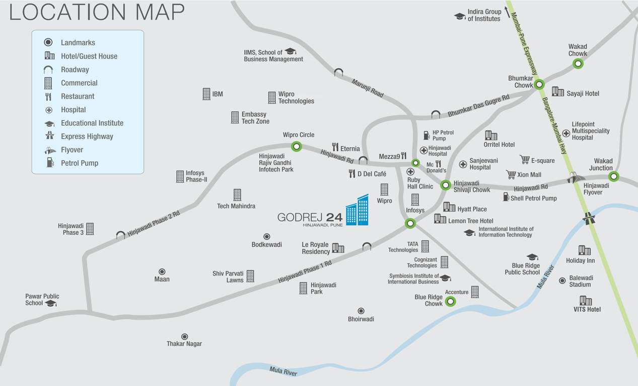 24 Images for Location Plan of Godrej 24