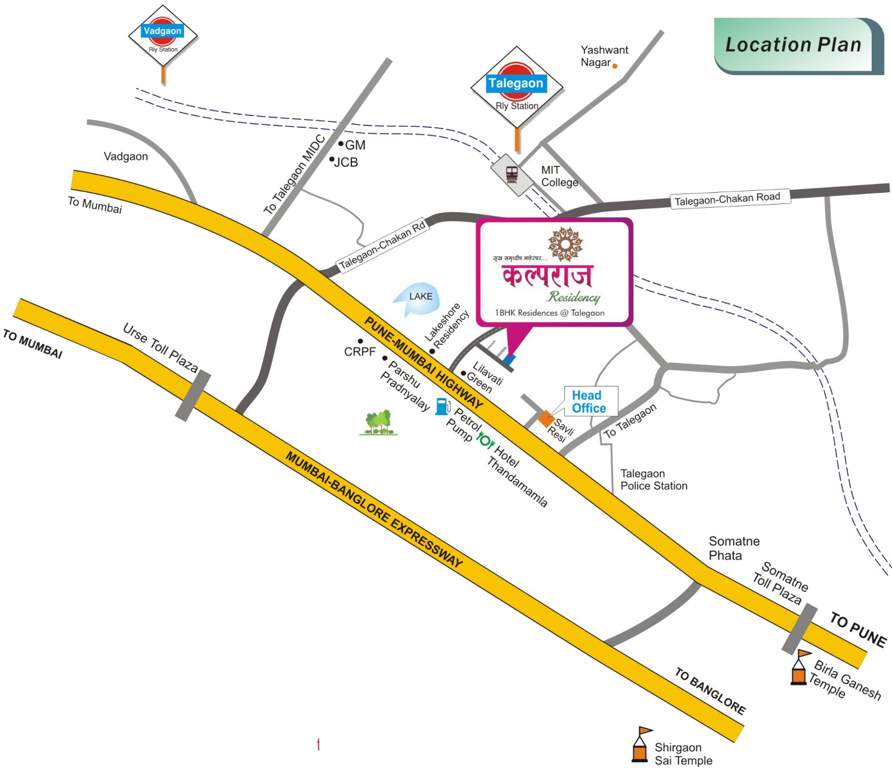 Images for Location Plan of Vastu Kalparaj Residency