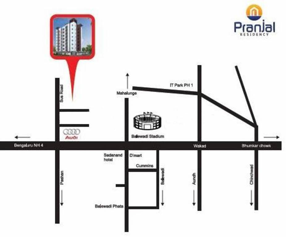 Images for Location Plan of HRT Pranjal Residency