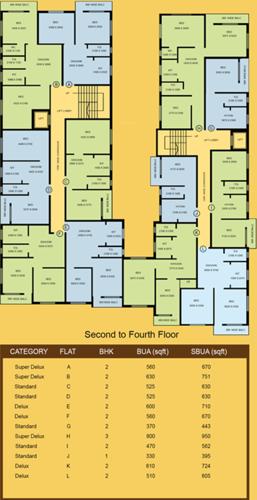 Images for Cluster Plan of Karunamoyee Kalpavriksha