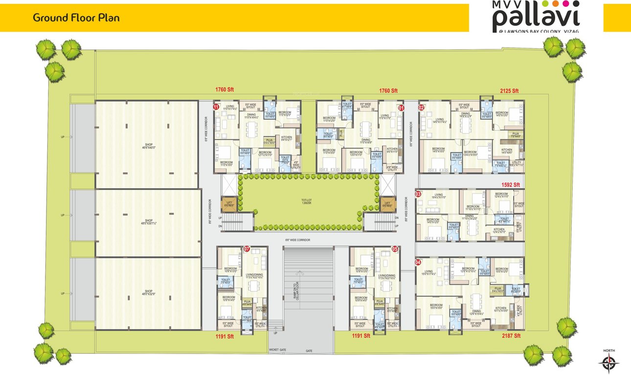 Images for Cluster Plan of MVV MVV Pallavi