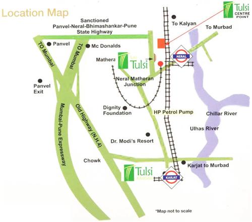  center-point Images for Location Plan of Tulsi Tulsi Center Point
