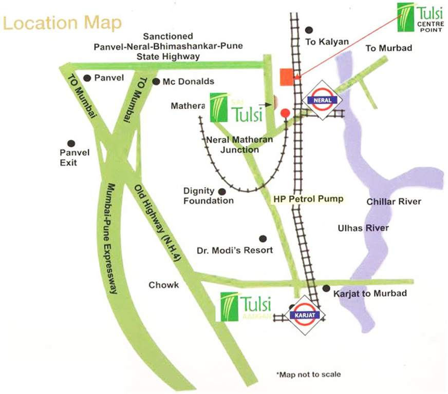  center point Images for Location Plan of Tulsi Tulsi Center Point