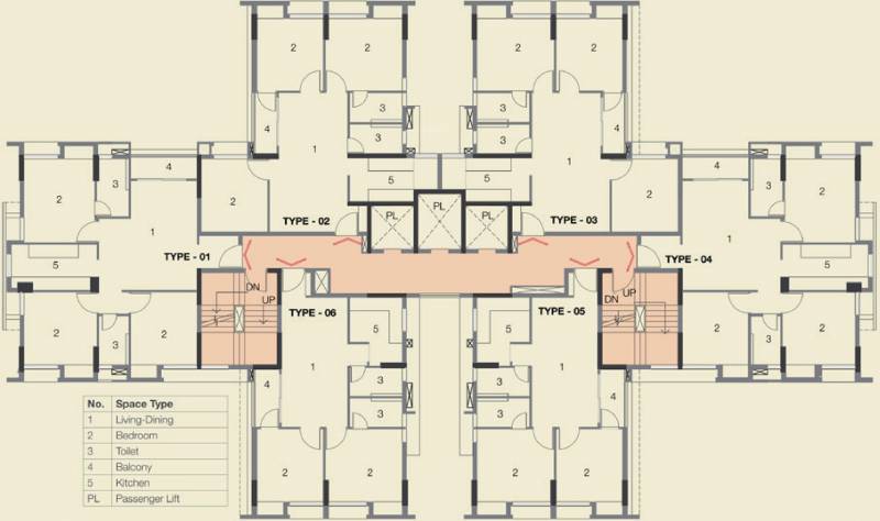  uddipa-the-condoville Images for Cluster Plan of Ambuja Uddipa
