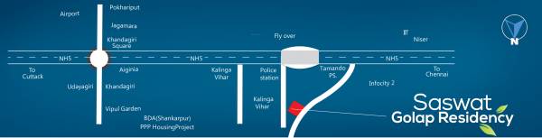Images for Location Plan of Saswat Golap Residency Images for Location Plan of Saswat Golap Residency