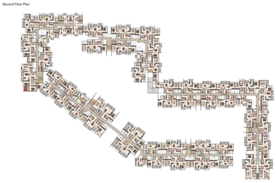  royce Block A To F Cluster Plan For 2nd Floor