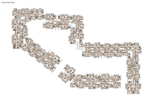  royce Block A to F Cluster Plan For 4th Floor