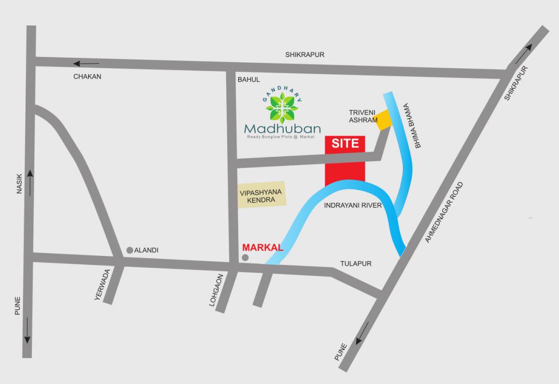 Images for Location Plan of Yogesh Enterprises Gandharva Madhuban