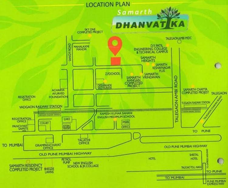 Images for Location Plan of Swami Dhanvatika