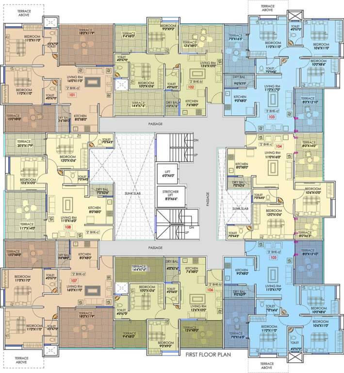 Images for Cluster Plan of Kundan Freshia Apartments
