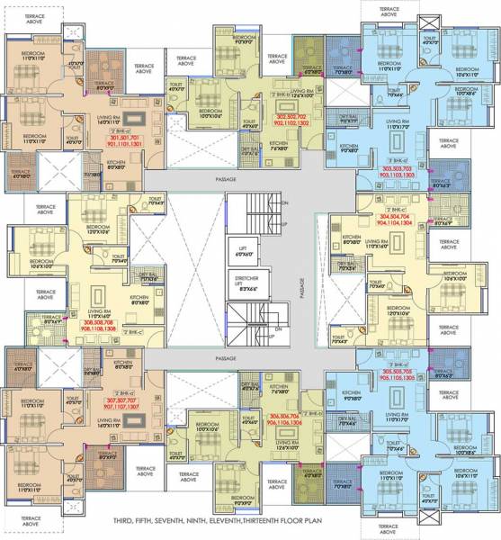 Images for Cluster Plan of Kundan Freshia Apartments