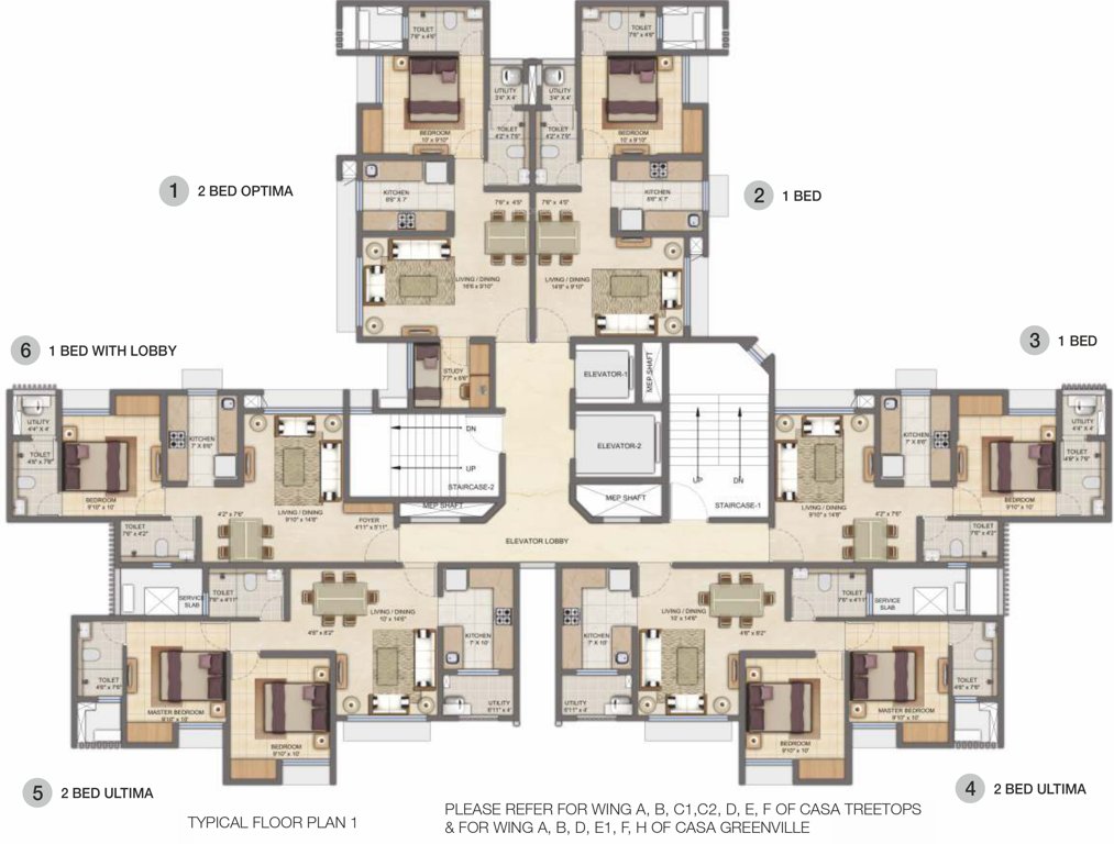  upper thane Images for Cluster Plan of Lodha Upper Thane