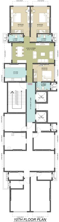 Images for Cluster Plan of Dhoot Adi Residency Shree Adi House CHSL