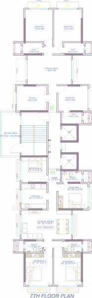 Images for Cluster Plan of Dhoot Adi Residency Shree Adi House CHSL