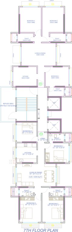 Images for Cluster Plan of Dhoot Adi Residency Shree Adi House CHSL
