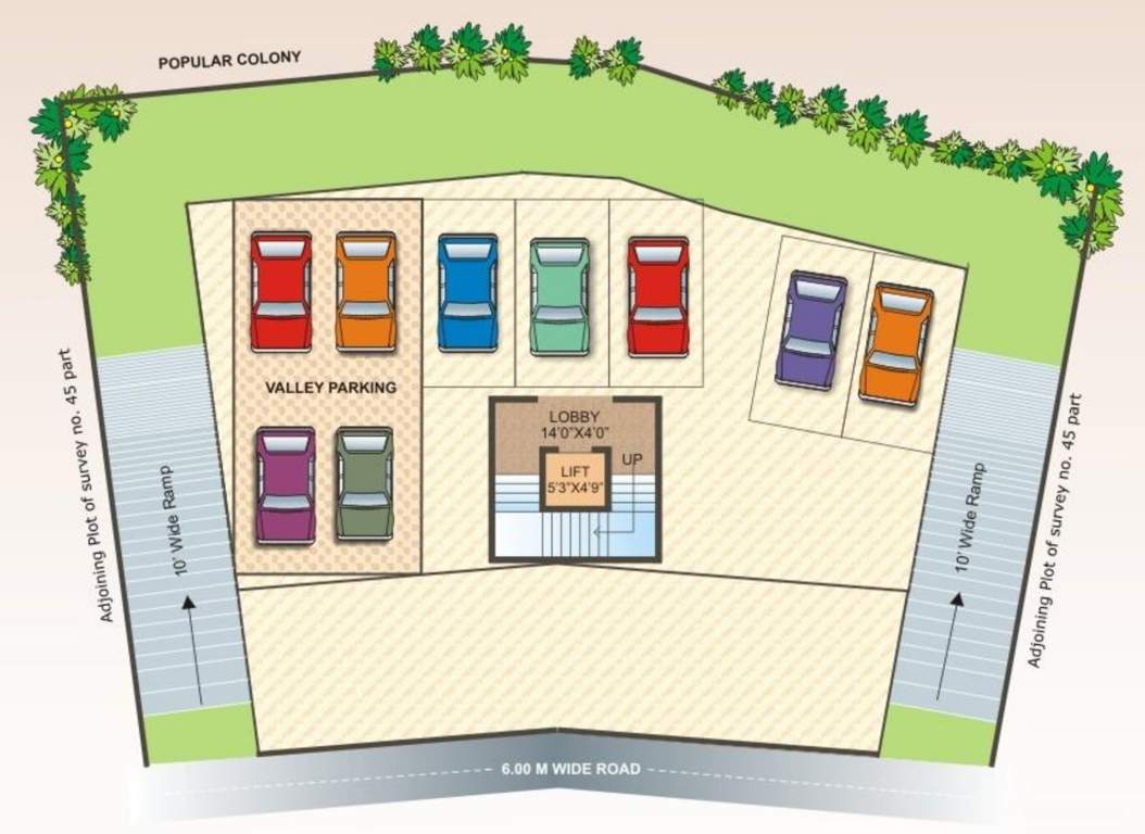 Images for Cluster Plan of Avishkar Ganga Heights