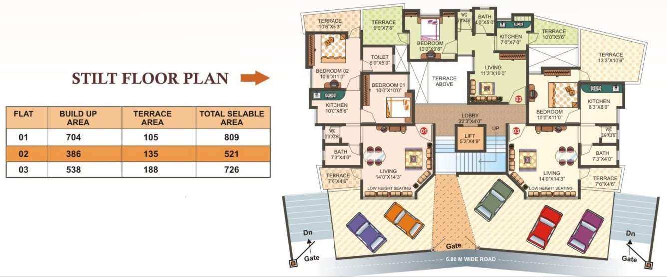 Images for Cluster Plan of Avishkar Ganga Heights