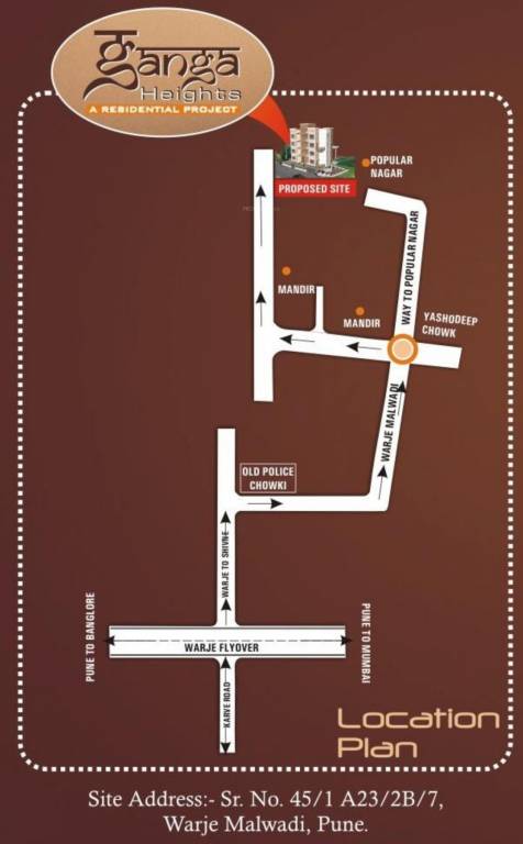 Images for Location Plan of Avishkar Developers Ganga Heights