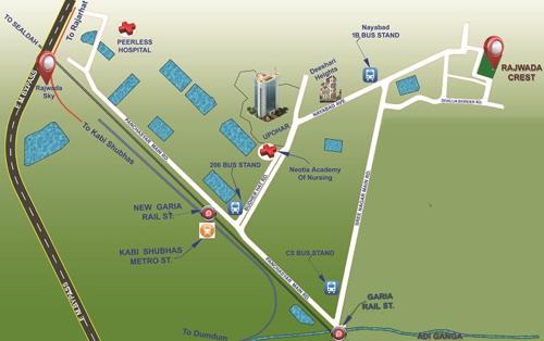  crest Images for Location Plan of Rajwada Crest