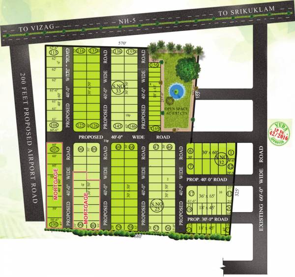 Images for Layout Plan of V S Homes And Resorts Venkata Sai Gardens Phase 3 Images for Layout Plan of V S Homes And Resorts Venkata Sai Gardens Phase 3