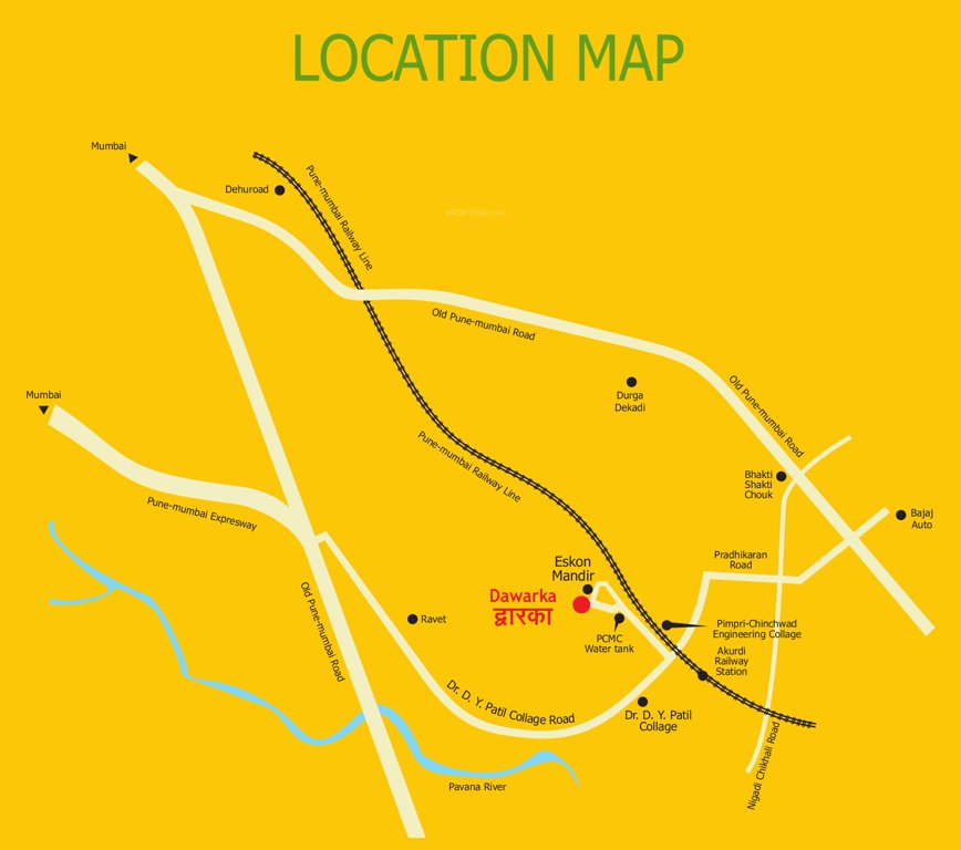  dwarka Images for Location Plan of Nilharsh Dwarka