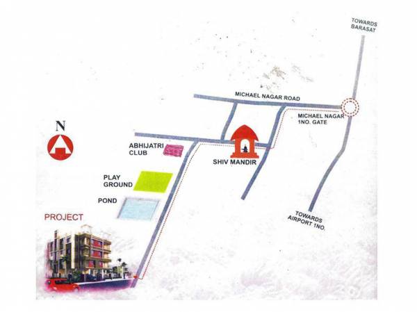 Images for Location Plan of Adya Renuka Apartment