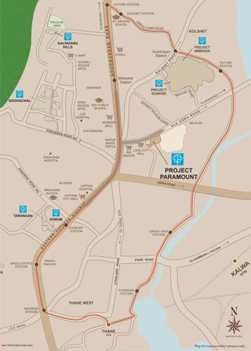Images for Location Plan of Kalpataru Paramount paramount Images for Location Plan of Kalpataru Paramount
