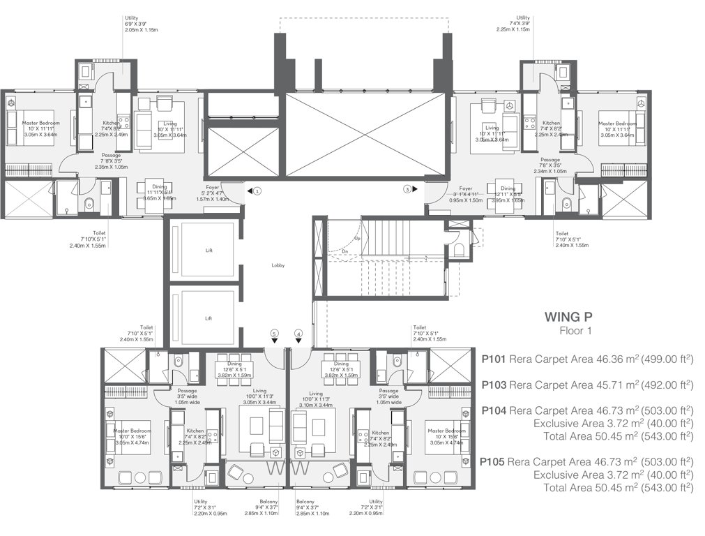 Images for Cluster Plan of Godrej The Trees Origins