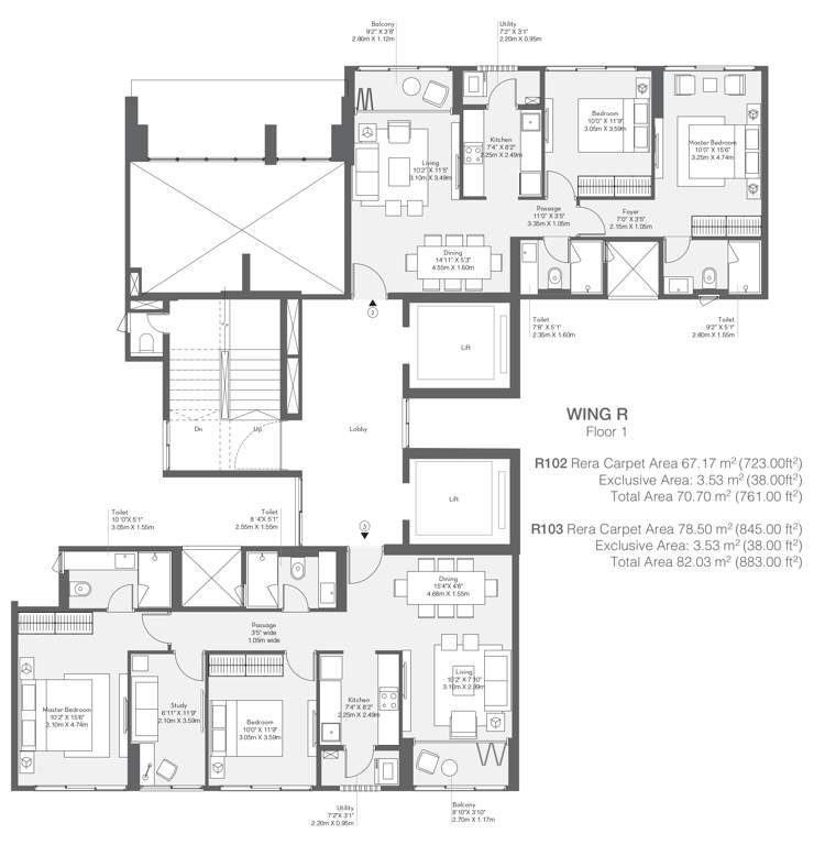 Images for Cluster Plan of Godrej The Trees Origins