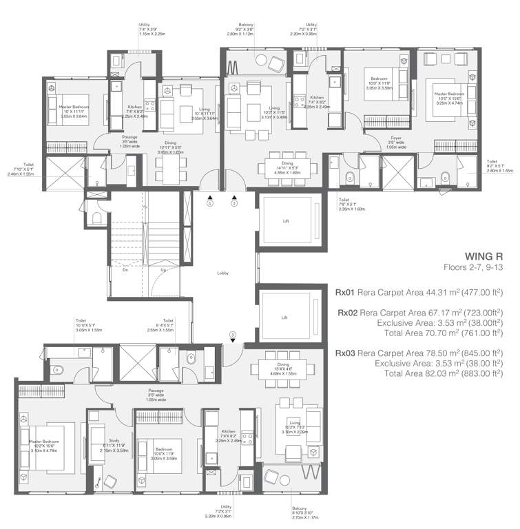 Images for Cluster Plan of Godrej The Trees Origins