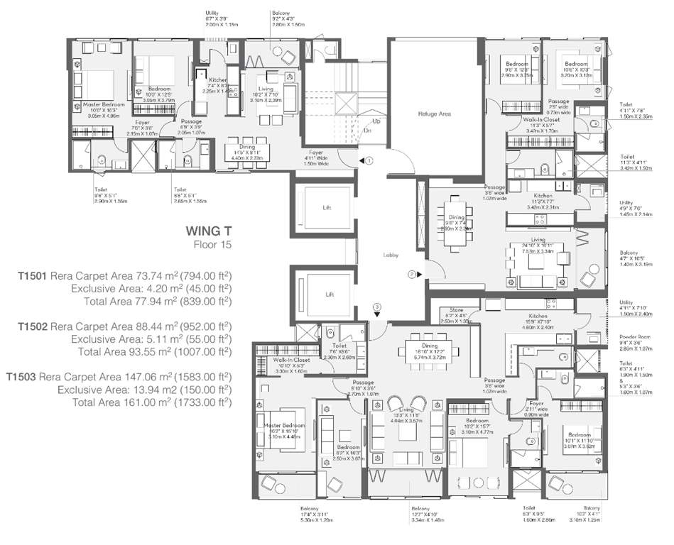 Images for Cluster Plan of Godrej The Trees Origins