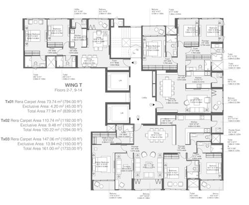Images for Cluster Plan of Godrej The Trees Origins
