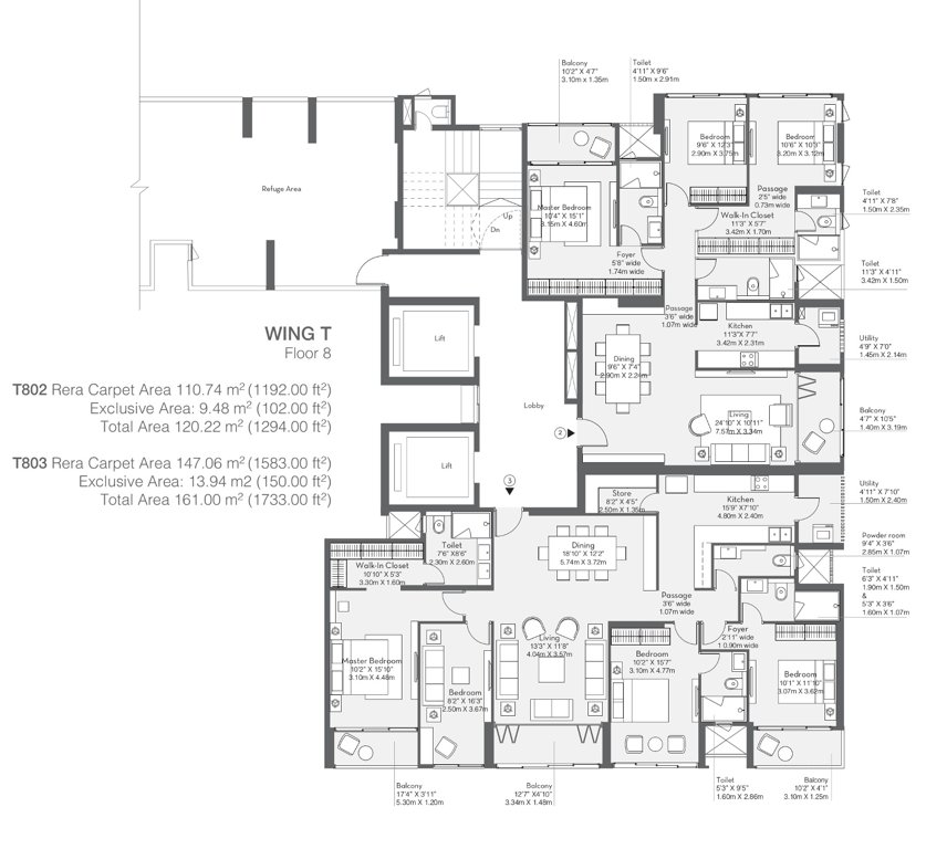 Images for Cluster Plan of Godrej The Trees Origins
