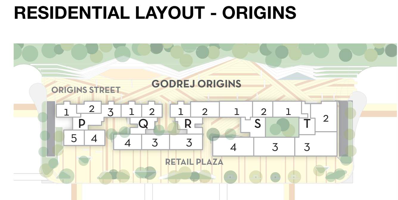 Images for Layout Plan of Godrej The Trees Origins
