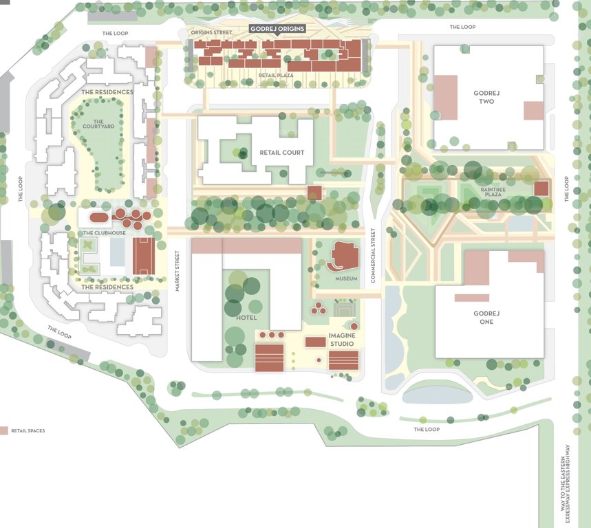 Images for Master Plan of Godrej The Trees Origins