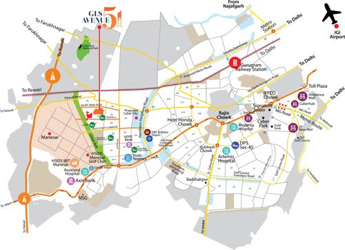 Images for Location Plan of GLS Avenue 51 avenue-51 Images for Location Plan of GLS Avenue 51