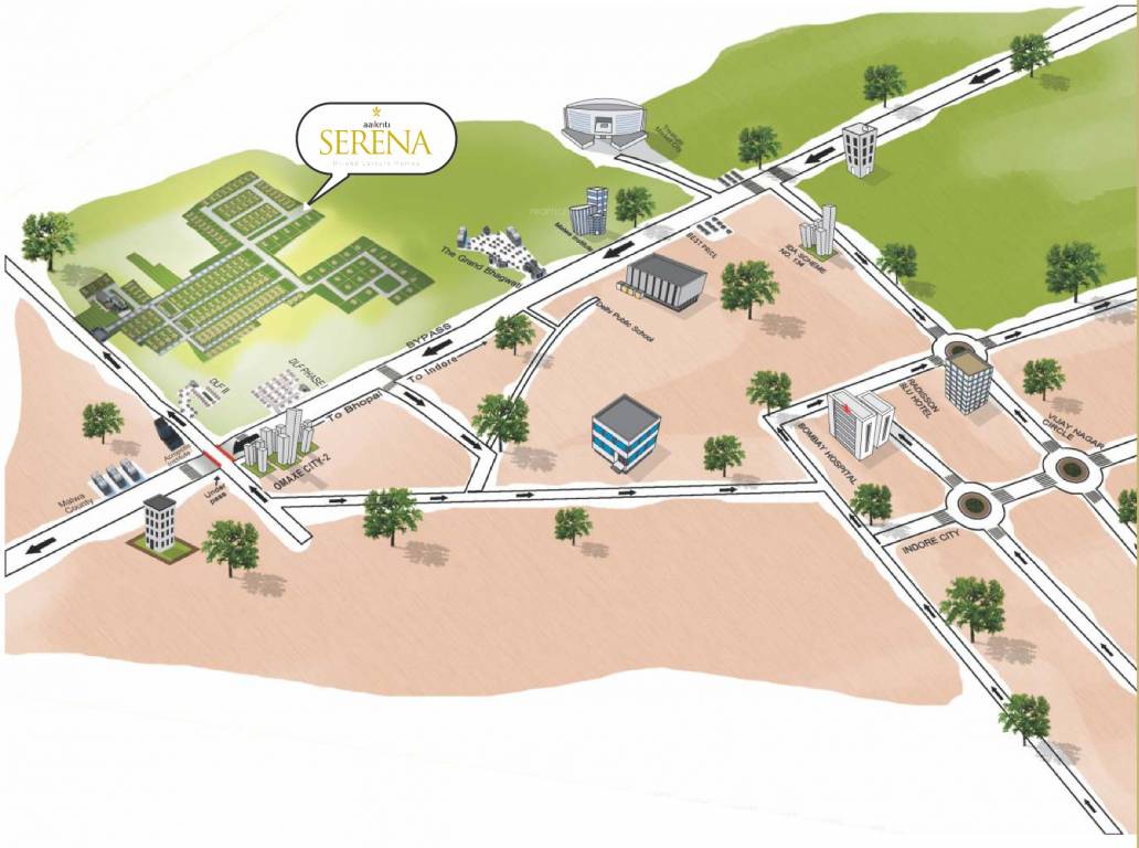 Images for Location Plan of Aakriti Serena