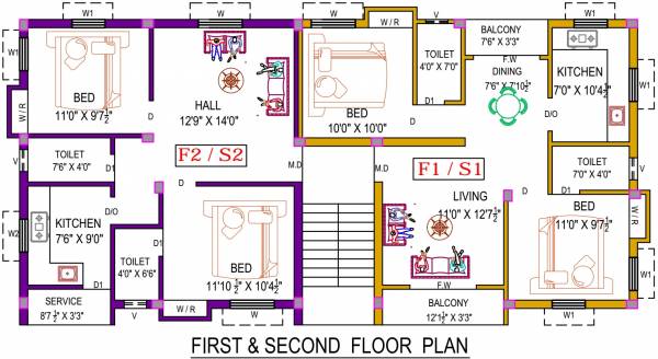 Images for Cluster Plan of Prabha Manickam